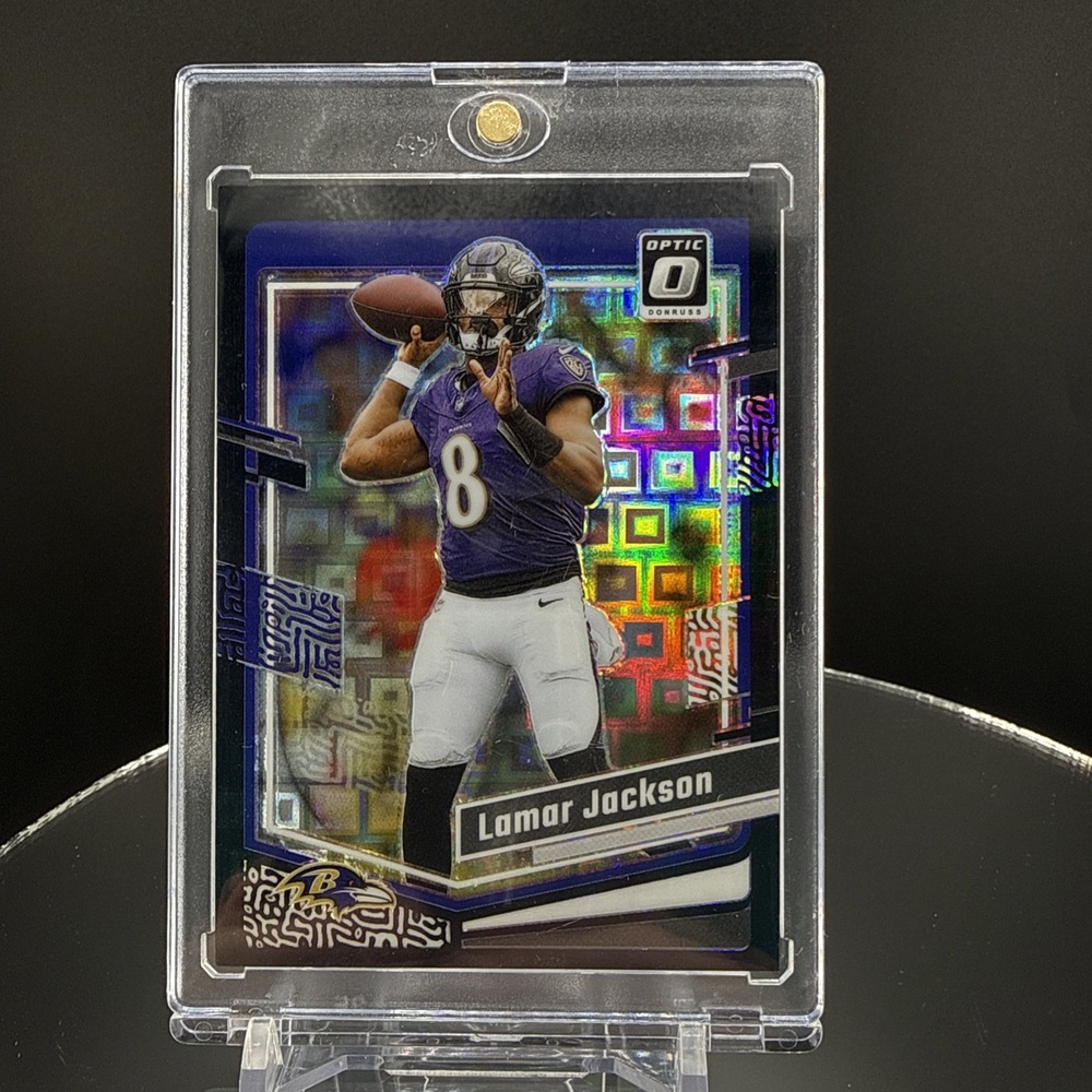2023 Donruss Optic - Lamar Jackson - Black Pandora /25 PSA 9 - Low Pop!